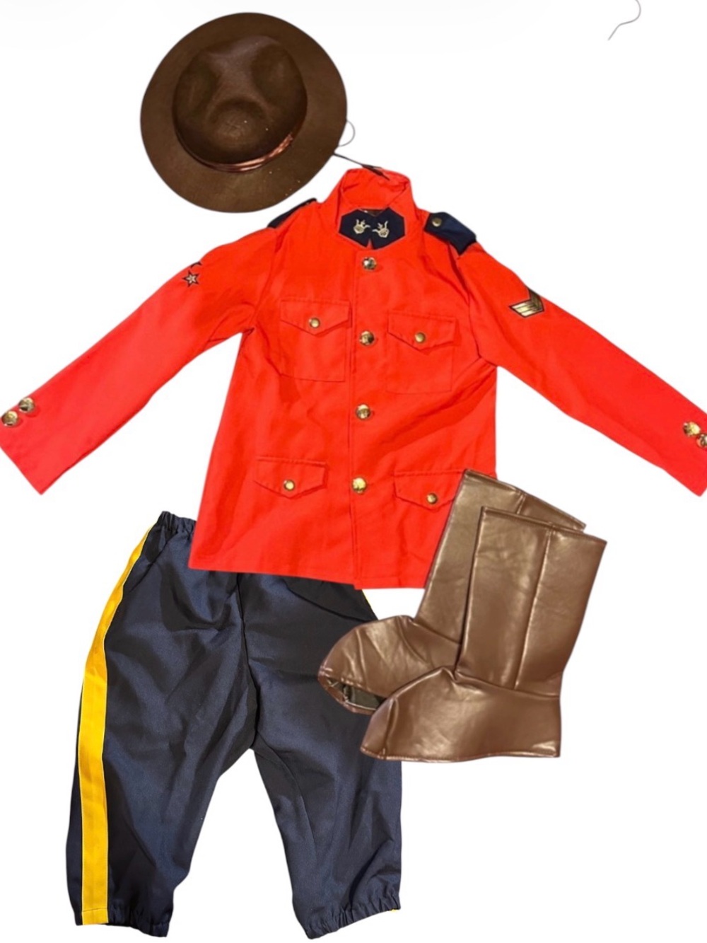 Canadian Mountie Kids Costume